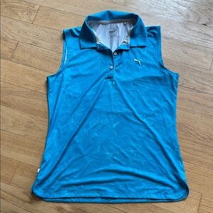 Puma Golf shirt blue women’s size M